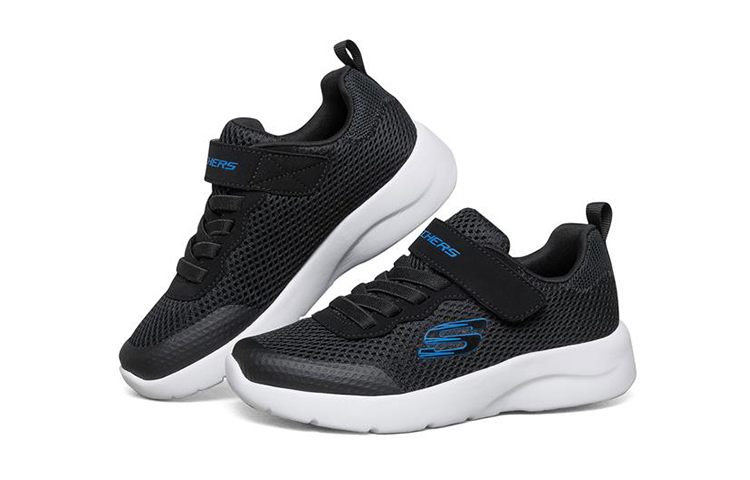 (Youth) Skechers Dynamight 2.0 'Black and Royal Blue' 圖 3