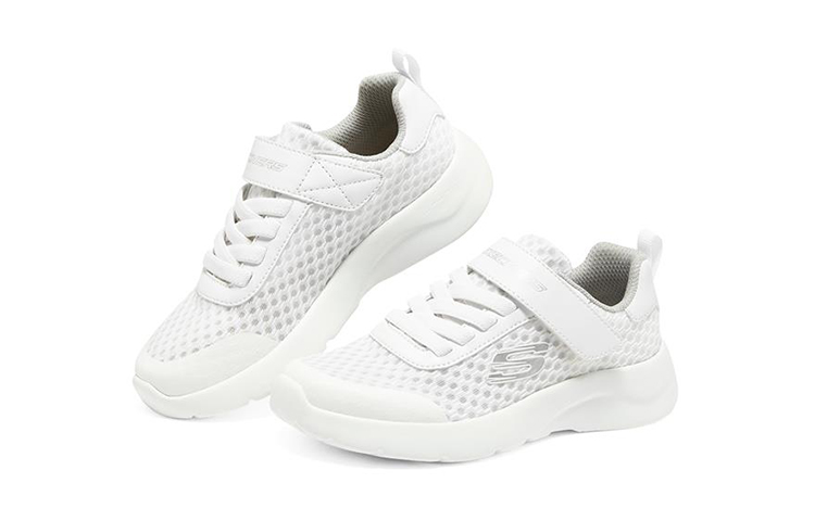 Lookbook (JR) 스케쳐스 다이나마이트 2.0 '화이트' (Skechers Dynamight 2.0 'White') 406140L-WHT