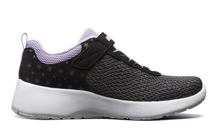 (Youth) Skechers Dynamight 'Black Purple' 圖 2