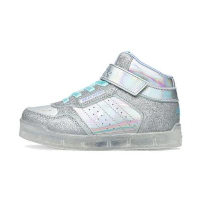 (Youth) Skechers E-Pro III 'Silver Light Green'