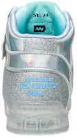 Shop 大童 Skechers E-Pro III 閃燈 高筒 童鞋 銀淺綠色