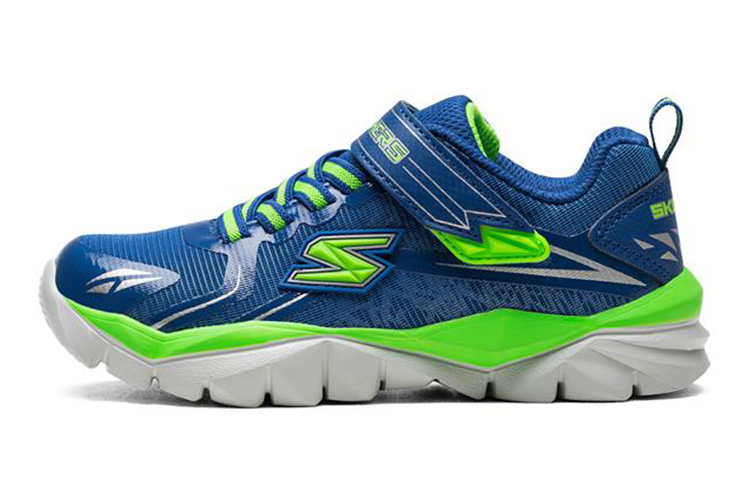 Buy (Youth) Skechers Electronz 'Blue Green' 95407L-BLLM