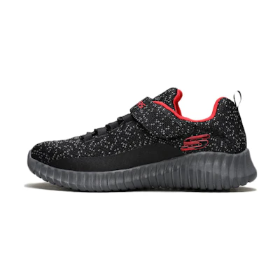 (Youth) Skechers Elite Flex 'Black Red'