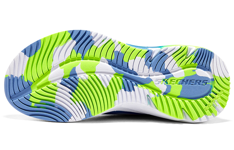 Shop (JR) Skechers Elite Sport Tempo 'Biru Multi' 303660L-BLMT