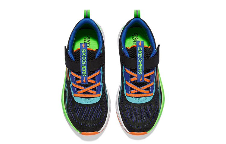 Lookbook (JR) Skechers Elite Sports Pro ''Zwart Multi-Color'' 403950L-BKMT