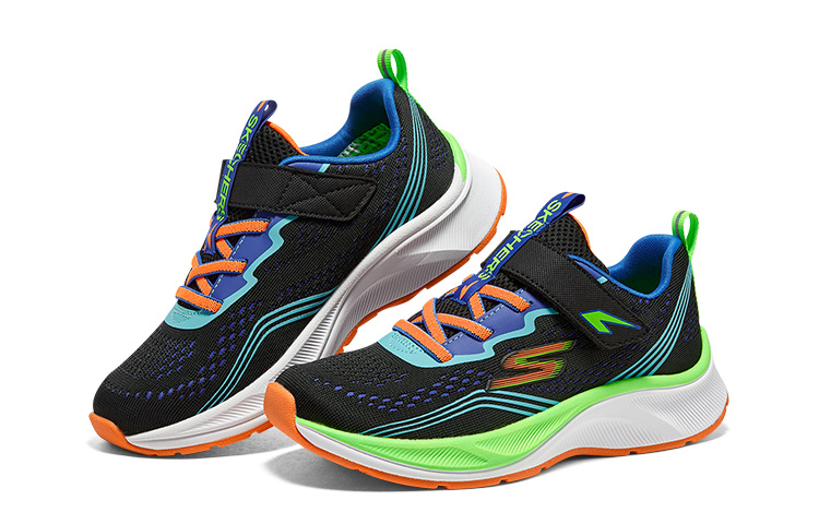 Shop (JR) Skechers Elite Sports Pro ''Zwart Multi-Color'' 403950L-BKMT