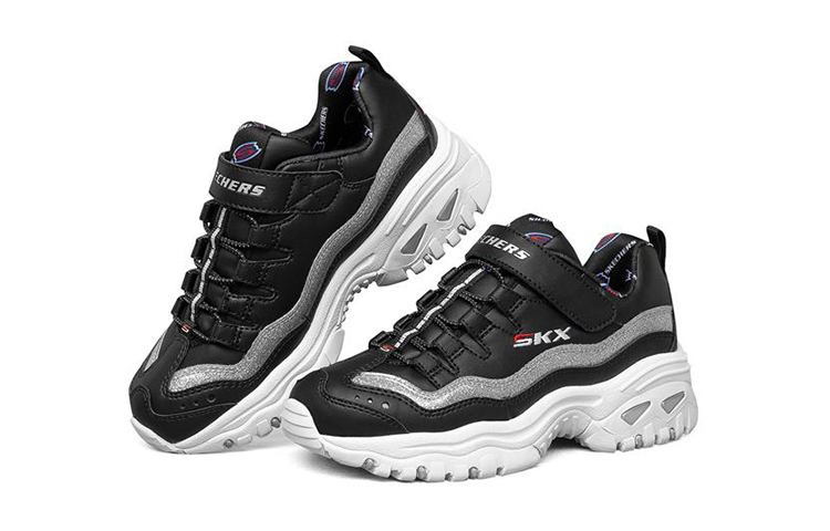 Lookbook (JR) Skechers Energy 'Hitam Putih' 302086L-BKW