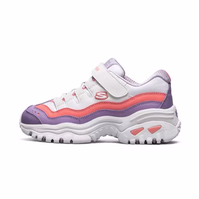 (Youth) Skechers Energy 'White Purple'