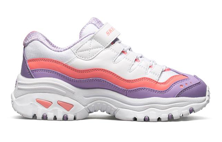 Order 【評鑑詢問】Skechers Energy 低筒運動鞋 大童 白紫色