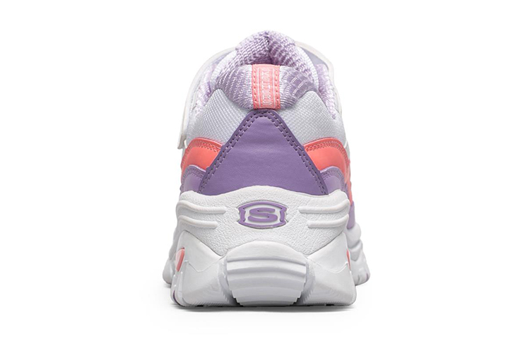 Shop 【評鑑詢問】Skechers Energy 低筒運動鞋 大童 白紫色