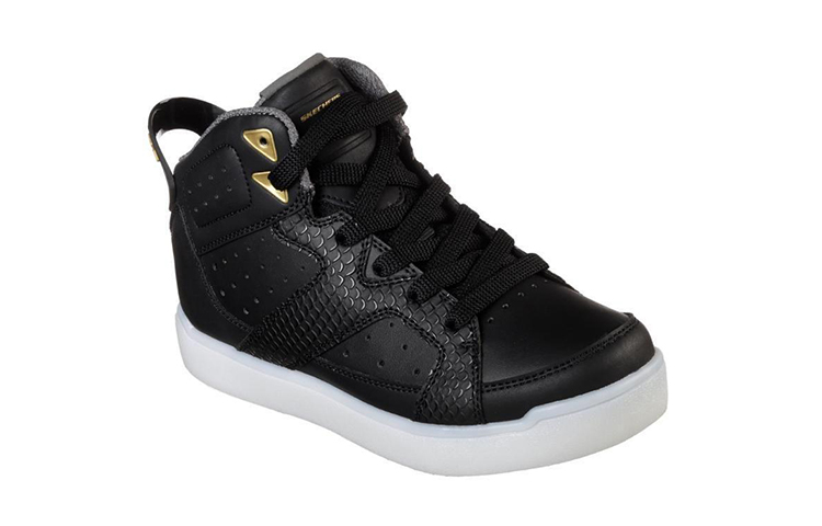 Lookbook (JR) Skechers Energy Lights E-Pro Mid ''Zwart'' 90615L-BLK