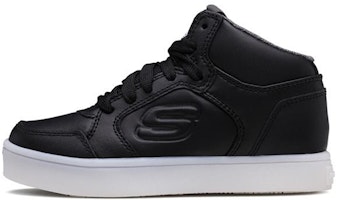 (Youth) Skechers Energy Lights Mid 'Black' 90600L-BLK (Youth) Skechers Energy Lights Mid 'Black' 90600L-BLK