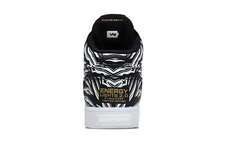 Shop (JR) Skechers Energy Lights Mid ''Zwarte Flits'' 90606L-BLK