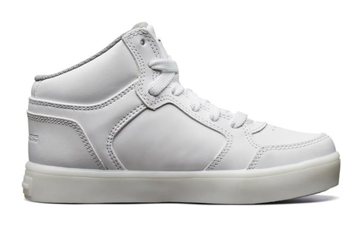 Order (JR) Skechers Energy Lights Mid ''Flash Blanc'' 90600L-WHT