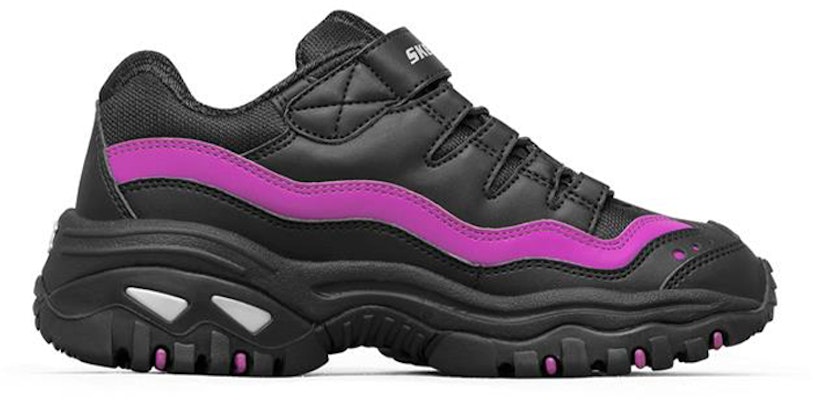 (Youth) Skechers Energy Low 'Black Purple' 664146L-BKPR Order (Youth) Skechers Energy Low 'Black Purple' 664146L-BKPR