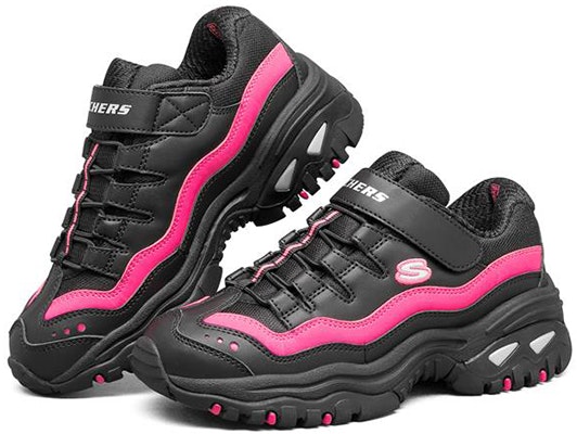 (JR) Skechers Energy Low 'Hitam Ungu' 664146L-BKHP Lookbook (JR) Skechers Energy Low 'Hitam Ungu' 664146L-BKHP