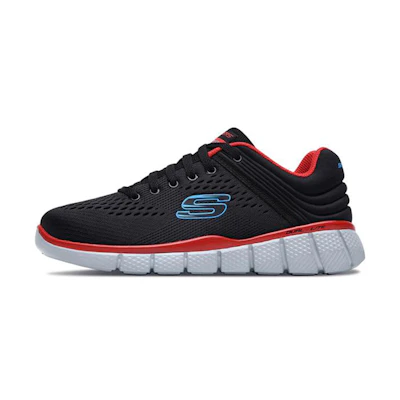 (Youth) Skechers Equalizer 2.0 'Black Red'