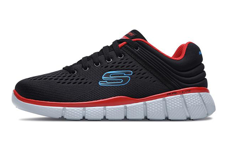 (Youth) Skechers Equalizer 2.0 'Black Red' 97375L-BKRD
