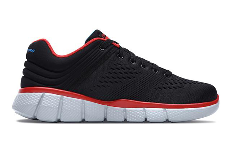 Order 大童 Skechers Equalizer 2.0 舒適運動休閒 黑紅