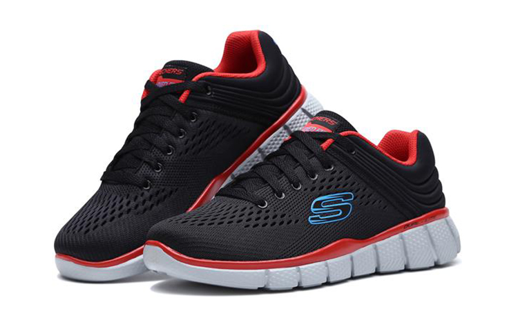 Lookbook 大童 Skechers Equalizer 2.0 舒適運動休閒 黑紅