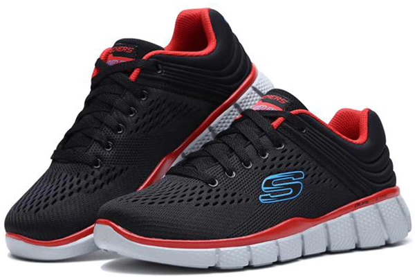 大童 Skechers Equalizer 2.0 舒適運動休閒 黑紅 Lookbook 大童 Skechers Equalizer 2.0 舒適運動休閒 黑紅