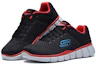 Lookbook 大童 Skechers Equalizer 2.0 舒適運動休閒 黑紅