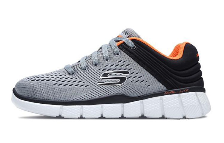 (Youth) Skechers Equalizer 2.0 'Grey Black' 97375L-CCBK