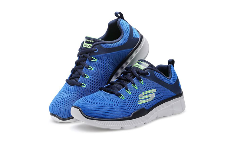 Lookbook (Youth) Skechers Equalizer 3.0 'Black Blue' 97922L-BLNV