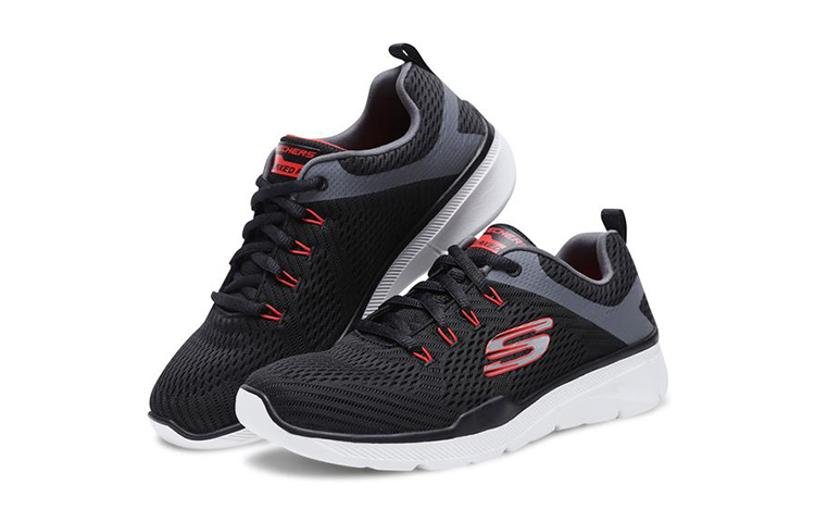 Lookbook (Youth) Skechers Equalizer 3.0 'Black Grey' 97922L-BKGY