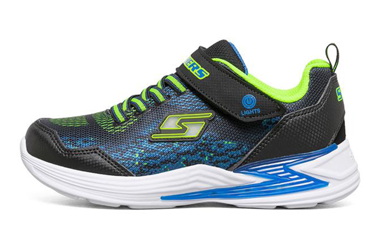 (Youth) Skechers Erupters III 'Black Blue' 90563LC-BBLM