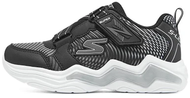 (Youth) Skechers Erupters IV 'Black White' 400126LC-BKSL (Youth) Skechers Erupters IV 'Black White' 400126LC-BKSL