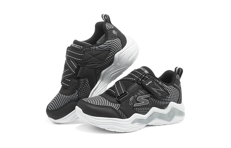 Lookbook (JR) Skechers Erupters IV ''Nero Bianco'' 400126LC-BKSL