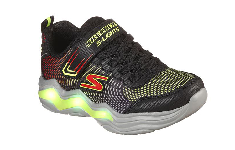 Lookbook (JR) Skechers Erupters IV 'Hitam Kuning' 400125L-BKLM