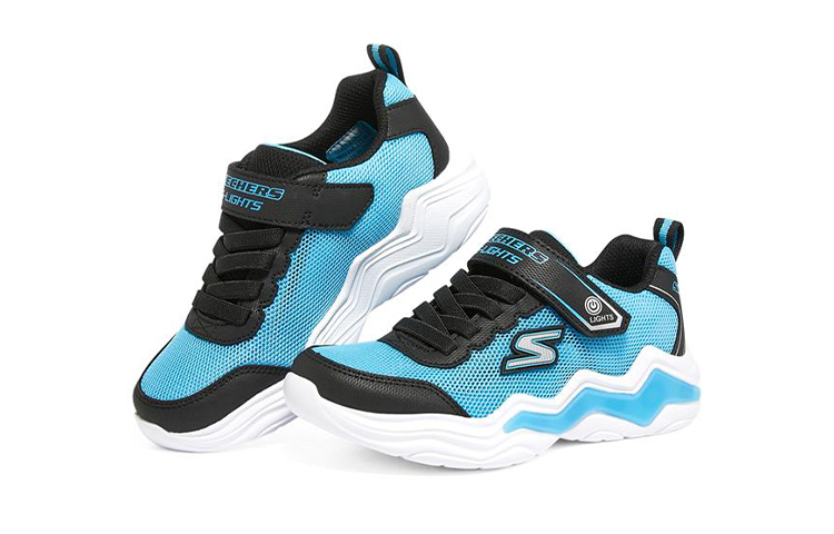 Lookbook (JR) Skechers Erupters IV ''Blau Schwarz'' 400128L-BLBK