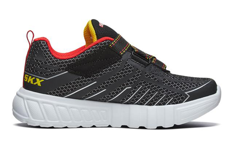 Order (JR) Skechers Flex-Glow 'Negro Rojo' 660038L-BKRD