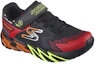 Order (JR) Skechers Flex-Glow Elite ''Zwart Rood'' 400138L-BKRD