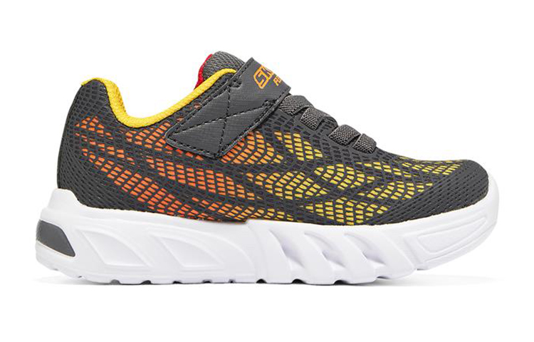Order (JR) Skechers Flex-Glow Elite 'Charcoal Heather' Abu-Abu Tua 400137L-CCMT