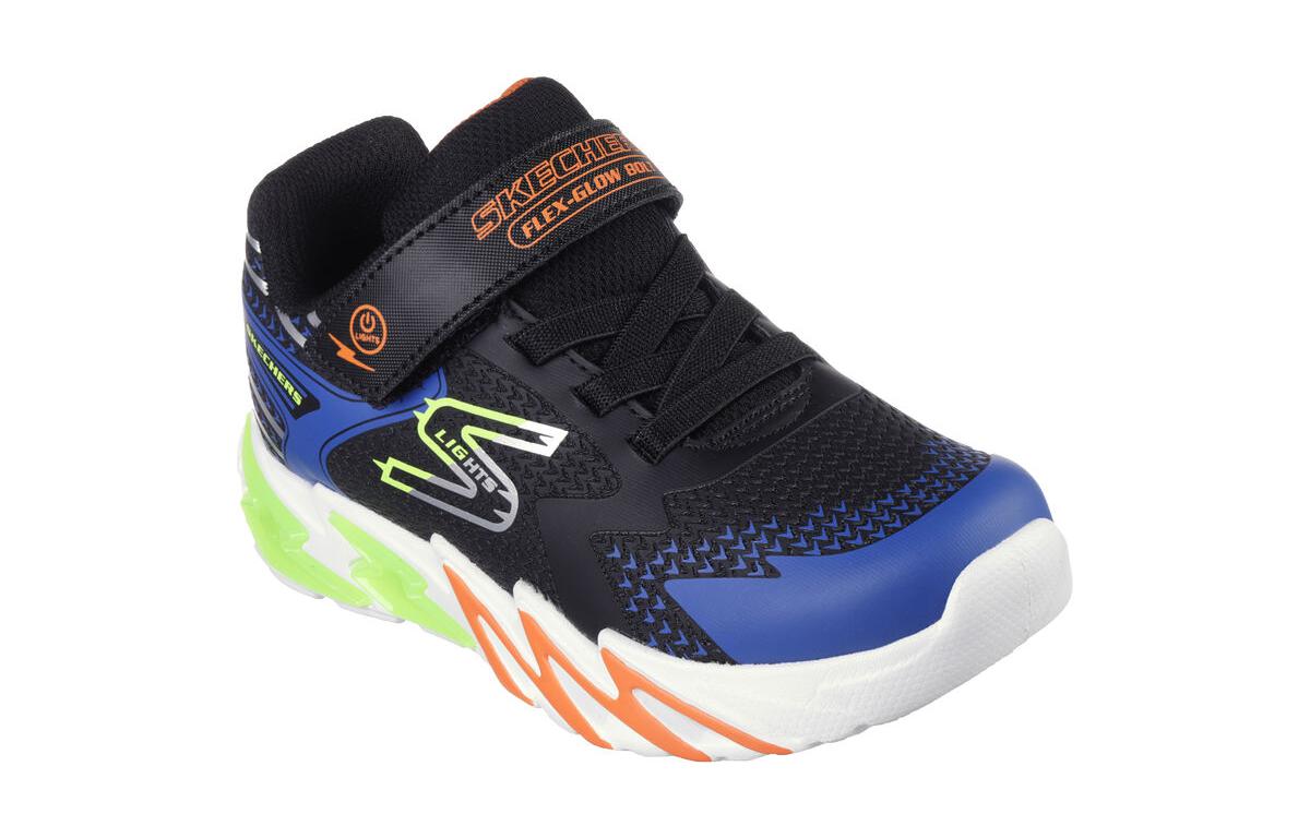 Lookbook (JR) Skechers Flex-Glow Elite ''Bleu Marine'' 400138L-BKBL