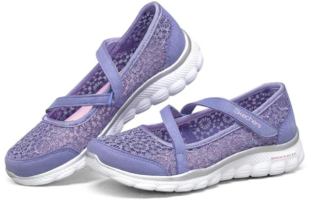 (JR) Skechers Flex 2.0 'Lavender Pink' Wanita 85219L-LVPK Lookbook (JR) Skechers Flex 2.0 'Lavender Pink' Wanita 85219L-LVPK