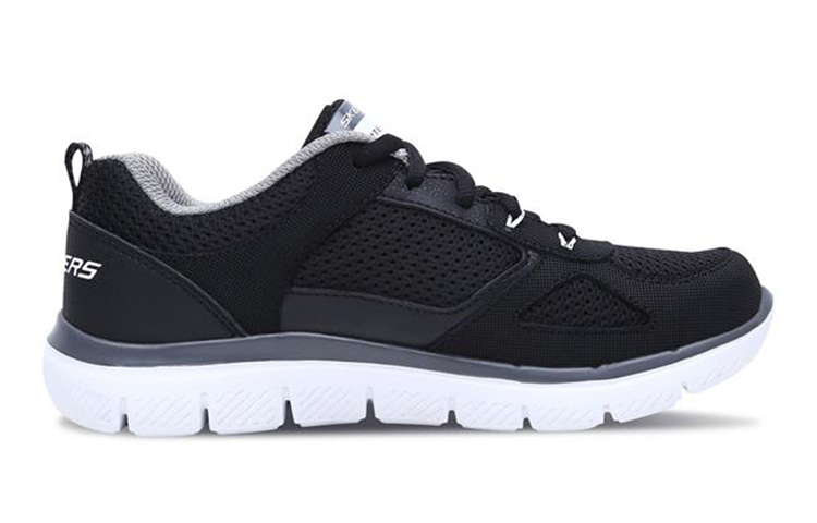 (Youth) Skechers Flex Advantage 2.0 'Black Grey' 圖 2