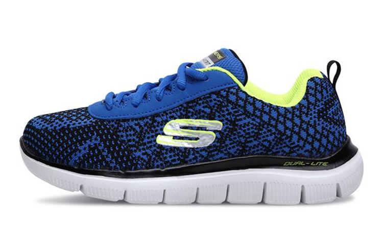 (Youth) Skechers Flex Advantage 2.0 'Blue Black' 97453L-RYBK