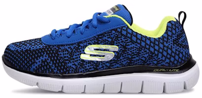(Youth) Skechers Flex Advantage 2.0 'Blue Black' 97453L-RYBK (Youth) Skechers Flex Advantage 2.0 'Blue Black' 97453L-RYBK