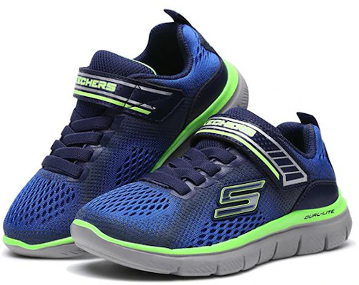 (JR) Skechers Flex Advantage 2.0 "Bleu Vert" 97499L-BLNV Lookbook (JR) Skechers Flex Advantage 2.0 "Bleu Vert" 97499L-BLNV