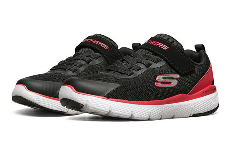 (Youth) Skechers Flex Advantage 3.0 'Black Red' 圖 3