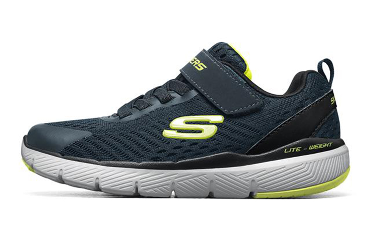 (Youth) Skechers Flex Advantage 3.0 'Blue Black' 98143L-NVBK