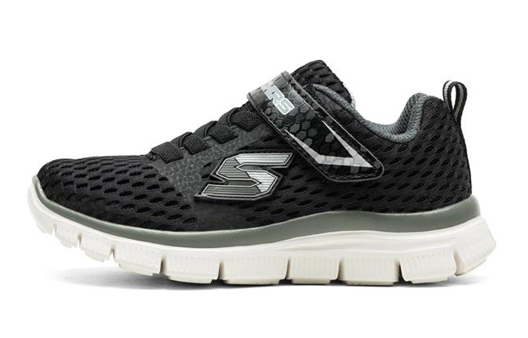 (Youth) Skechers Flex Advantage 'Black Grey' 660014L-BKGY