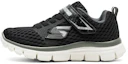 Buy (Youth) Skechers Flex Advantage 'Black Grey' 660014L-BKGY