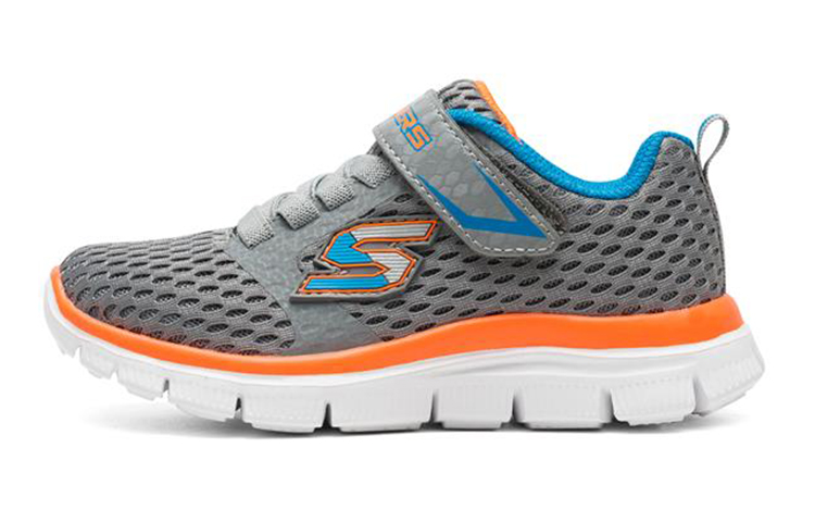 (Youth) Skechers Flex Advantage 'Grey Blue' 660014L-CCBL