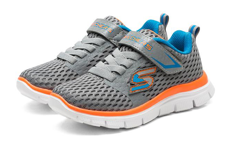 Lookbook (Youth) Skechers Flex Advantage 'Grey Blue' 660014L-CCBL