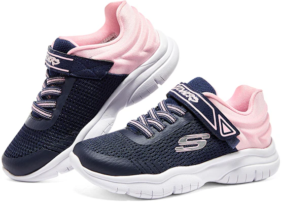 (Youth) Skechers Flex Blast 'Navy Pink' 302476L-NVPK Lookbook (Youth) Skechers Flex Blast 'Navy Pink' 302476L-NVPK